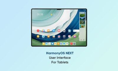HarmonyOS NEXT user interface tablets