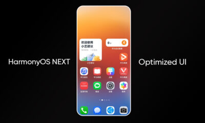 HarmonyOS NEXT home screen UI