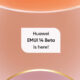 Huawei EMUI 14 beta program