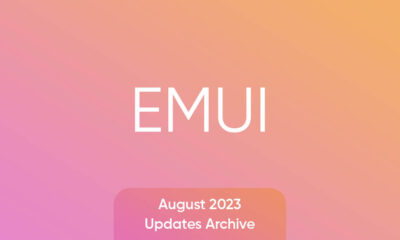 Huawei EMUI August 2023 updates