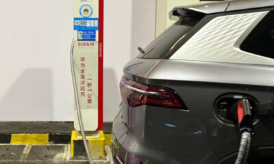 Huawei Tesla EV chargers China