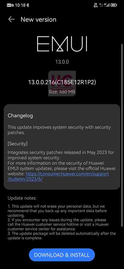 May 2023 update Huawei Mate 50 Pro