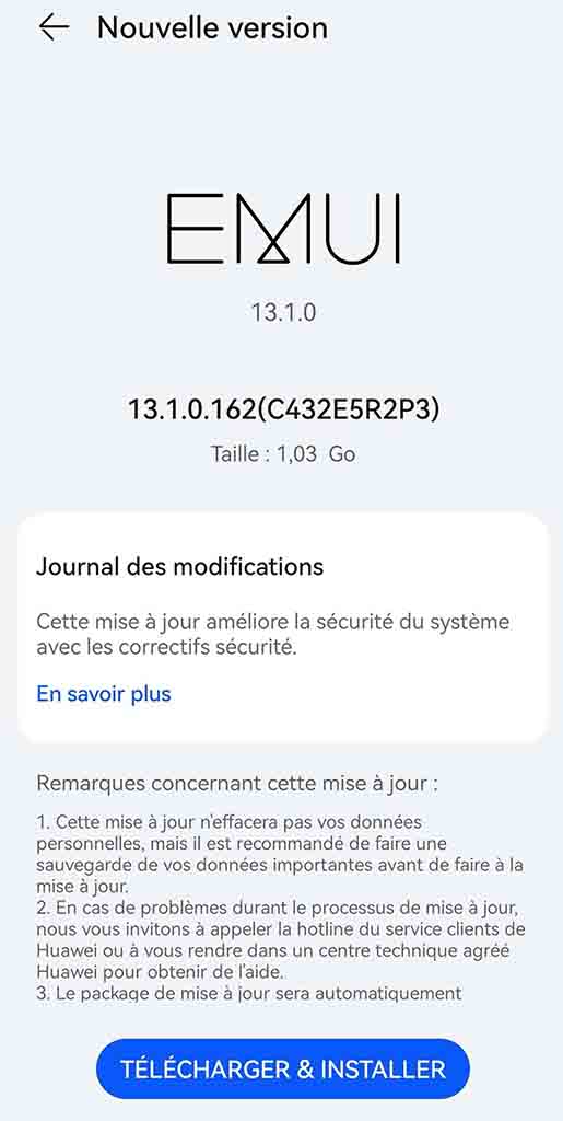 Huawei P60 Pro June 2023 update