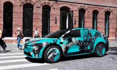Huawei SUV spy shots Tesla
