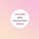Huawei EMUI June 2024 patch details