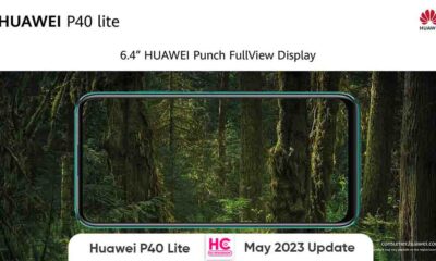 Huawei P40 Lite May 2023 update